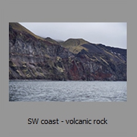 SW coast - volcanic rock