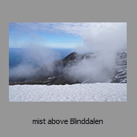 mist above Blinddalen