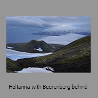 Holtanna with Beerenberg behind
